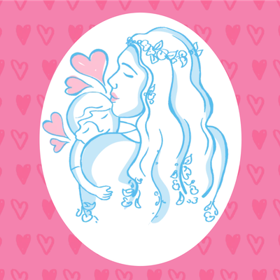 Custom Stickers Multiple Sizes Loving Bond