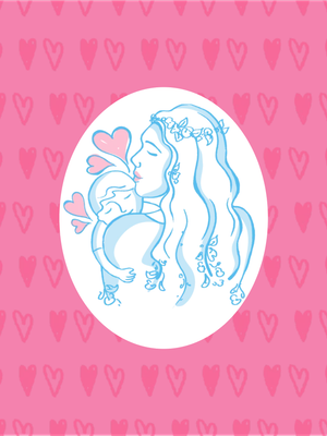 Custom Stickers Multiple Sizes Loving Bond