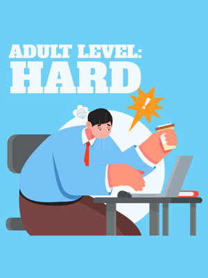 Custom Stickers Multiple Sizes Adult Level