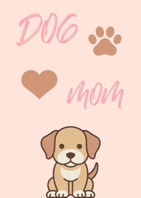 Custom Stickers Multiple Sizes  Dog Mom