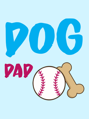 Custom Stickers Multiple Sizes Dog Dad