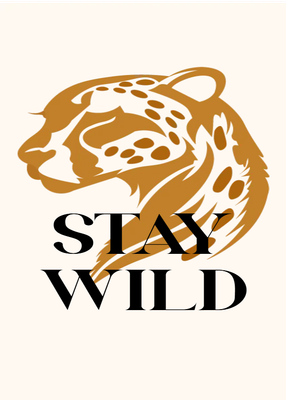 Custom Stickers Multiple Sizes Stay Wild