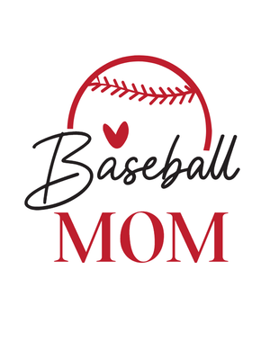 Custom Stickers Multiple Sizes Baseball Mom