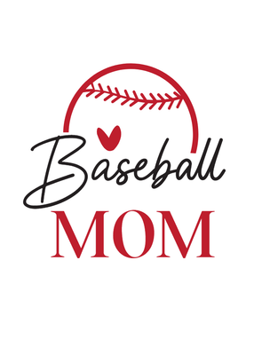 Custom Stickers Multiple Sizes Baseball Mom