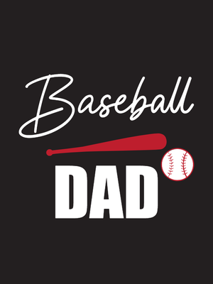 Custom Stickers Multiple Sizes Baseball Dad