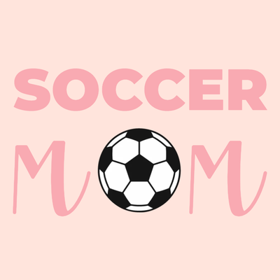 Custom Stickers Multiple Sizes Soccer Mom
