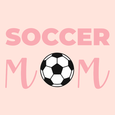 Custom Stickers Multiple Sizes Soccer Mom