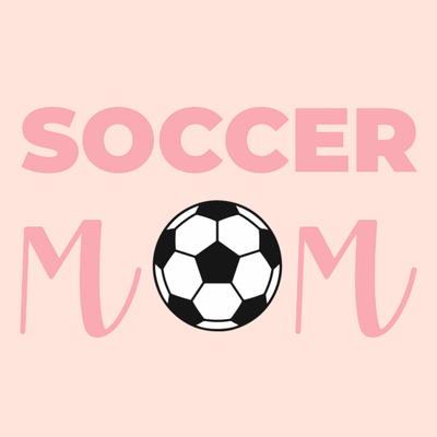 Custom Stickers Multiple Sizes Soccer Mom