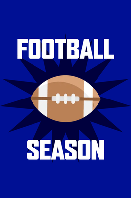 Custom Stickers Multiple Sizes Football Season