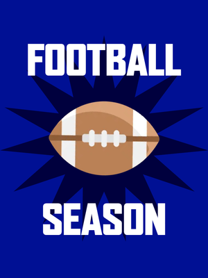 Custom Stickers Multiple Sizes Football Season