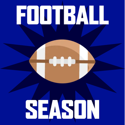 Custom Stickers Multiple Sizes Football Season