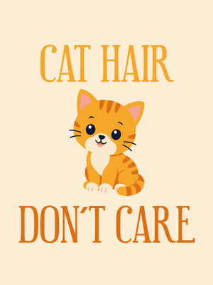 Custom Stickers Multiple Sizes Cat Hair
