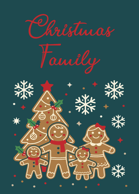 Custom Stickers Multiple Sizes Christmas Family