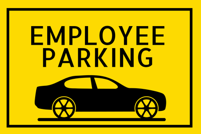 Custom Outdoor Safety Signs Multiple Sizes Employee Parking