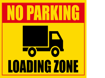 Custom Outdoor Safety Signs Multiple Sizes Loading Zone