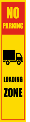 Custom Outdoor Safety Signs Multiple Sizes Loading Zone