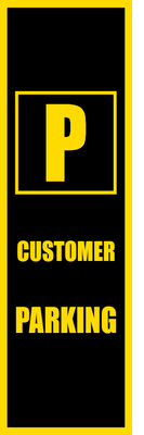 Custom Outdoor Safety Signs Multiple Sizes Customer Parking