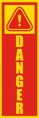 Custom Outdoor Safety Signs Multiple Sizes Danger