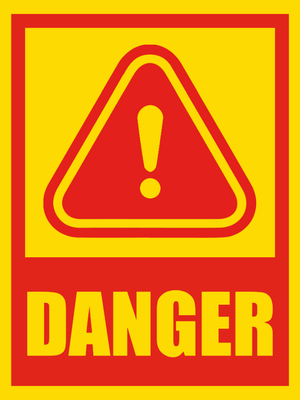 Custom Outdoor Safety Signs Multiple Sizes Danger