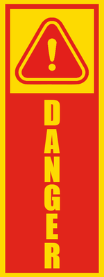 Custom Outdoor Safety Signs Multiple Sizes Danger