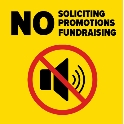 Custom Outdoor Safety Signs Multiple Sizes No Promotions