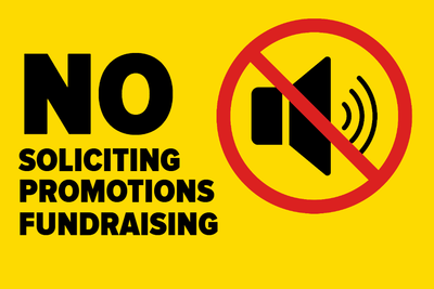 Custom Outdoor Safety Signs Multiple Sizes No Promotions