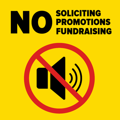 Custom Outdoor Safety Signs Multiple Sizes No Promotions