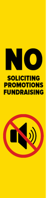 Custom Outdoor Safety Signs Multiple Sizes No Promotions