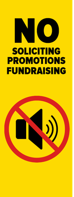 Custom Outdoor Safety Signs Multiple Sizes No Promotions