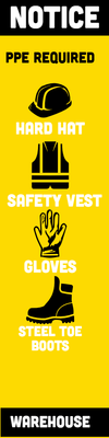 Custom Outdoor Safety Signs Multiple Sizes Warehouse 3