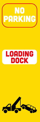Custom Outdoor Safety Signs Multiple Sizes Loading Dock  2