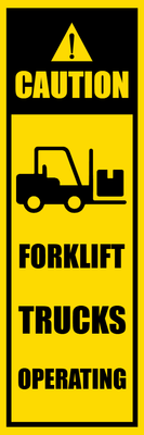 Custom Outdoor Safety Signs Multiple Sizes Forklift 1