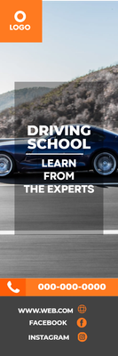 Custom Outdoor Yard Signs Multiple Sizes Driving School