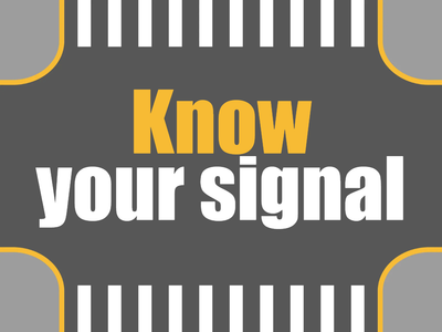 Custom Outdoor Yard Signs Multiple Sizes Know Your Signal