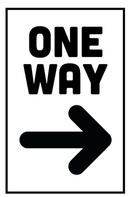 Custom Outdoor Yard Signs Multiple Sizes One Way
