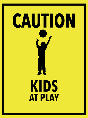 Custom Outdoor Yard Signs Multiple Sizes Kids At Play