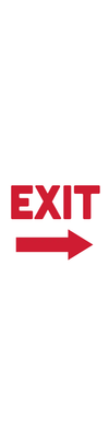 Custom Outdoor Yard Signs Multiple Sizes Exit Way