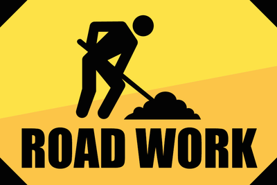 Custom Outdoor Yard Signs Multiple Sizes Road Work