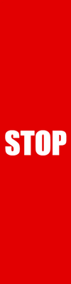Custom Outdoor Yard Signs Multiple Sizes Stop Sign