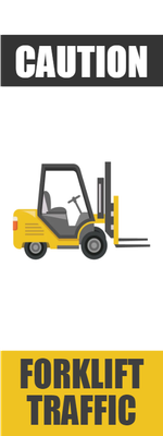 Custom Outdoor Yard Signs Multiple Sizes Caution Forklift