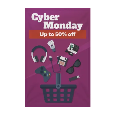 Custom Vinyl Banners Multiple Sizes Cyber