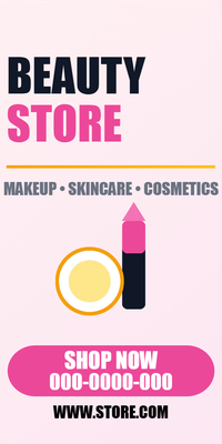 Custom Vinyl Banners Multiple Sizes Beauty Products