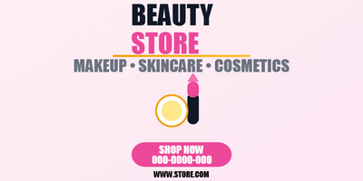 Custom Vinyl Banners Multiple Sizes Beauty Products