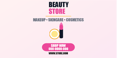 Custom Vinyl Banners Multiple Sizes Beauty Products