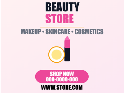 Custom Vinyl Banners Multiple Sizes Beauty Products