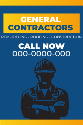 Custom Vinyl Banners Multiple Sizes Contractor Banners
