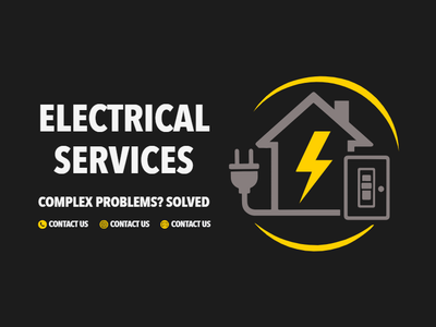 Custom Vinyl Banners Multiple Sizes Electrical Repairs