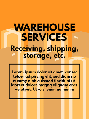Custom Outdoor Yard Signs Multiple Sizes Warehouse Services