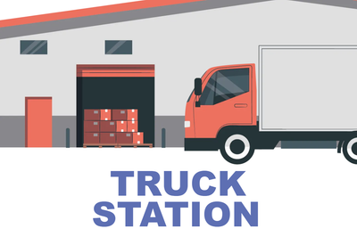 Custom Outdoor Yard Signs Multiple Sizes Truck Station