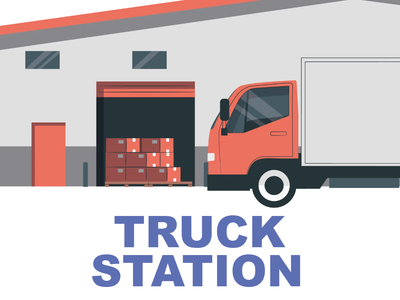 Custom Outdoor Yard Signs Multiple Sizes Truck Station